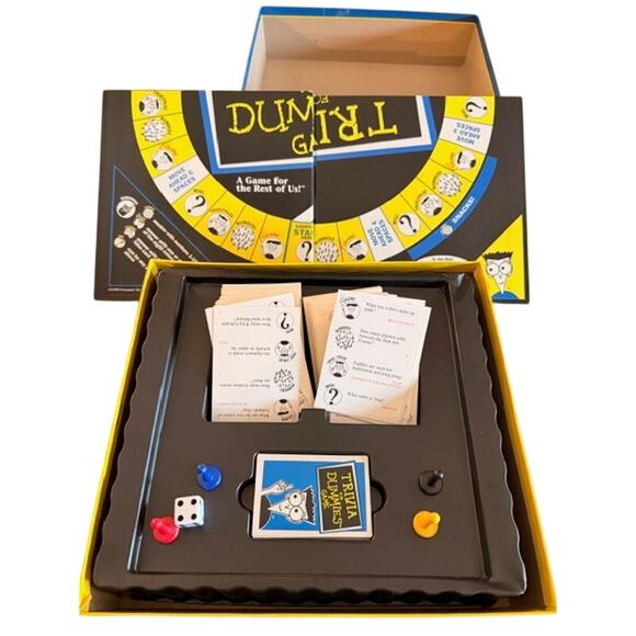 Trivia for Dummies Board Game Pressman Complete, 2001 Edition - Picture 3 of 4